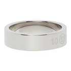 Maison Margiela Silver Logo Ring