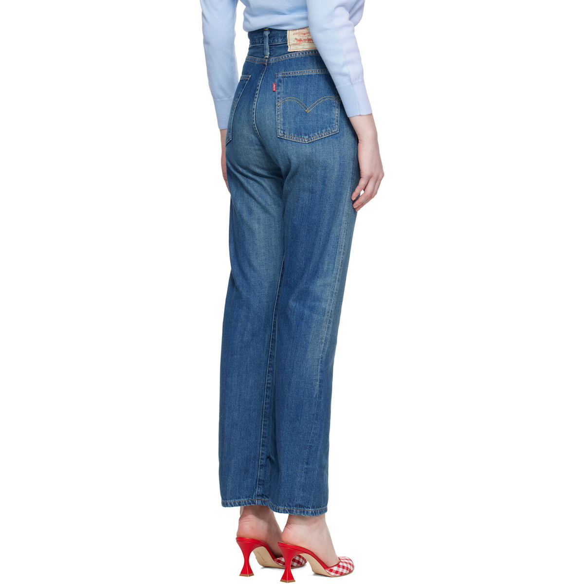 Levi's Blue 1950's 701 Jeans