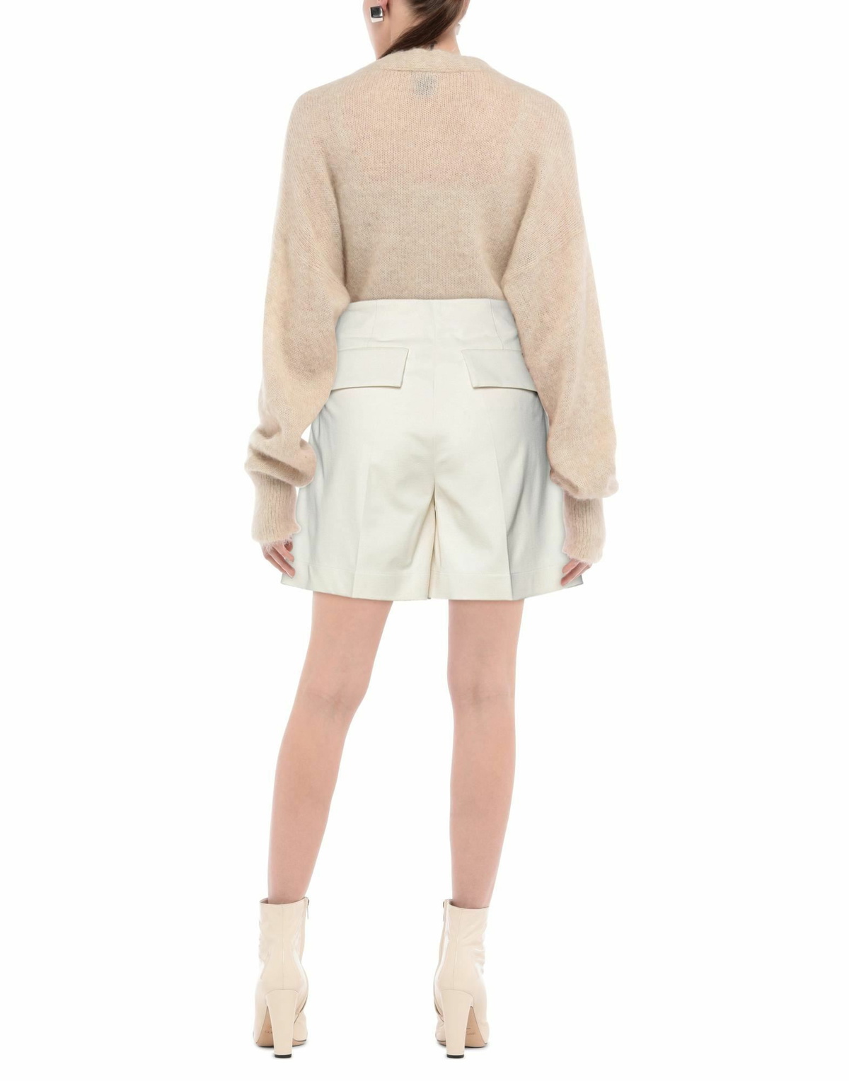 Jucca Womens Shorts & Bermuda Shorts Ivory