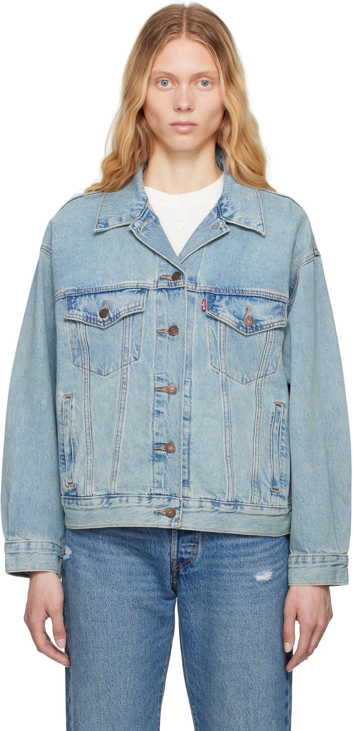 Levi's Blue '90s Trucker Denim Jacket