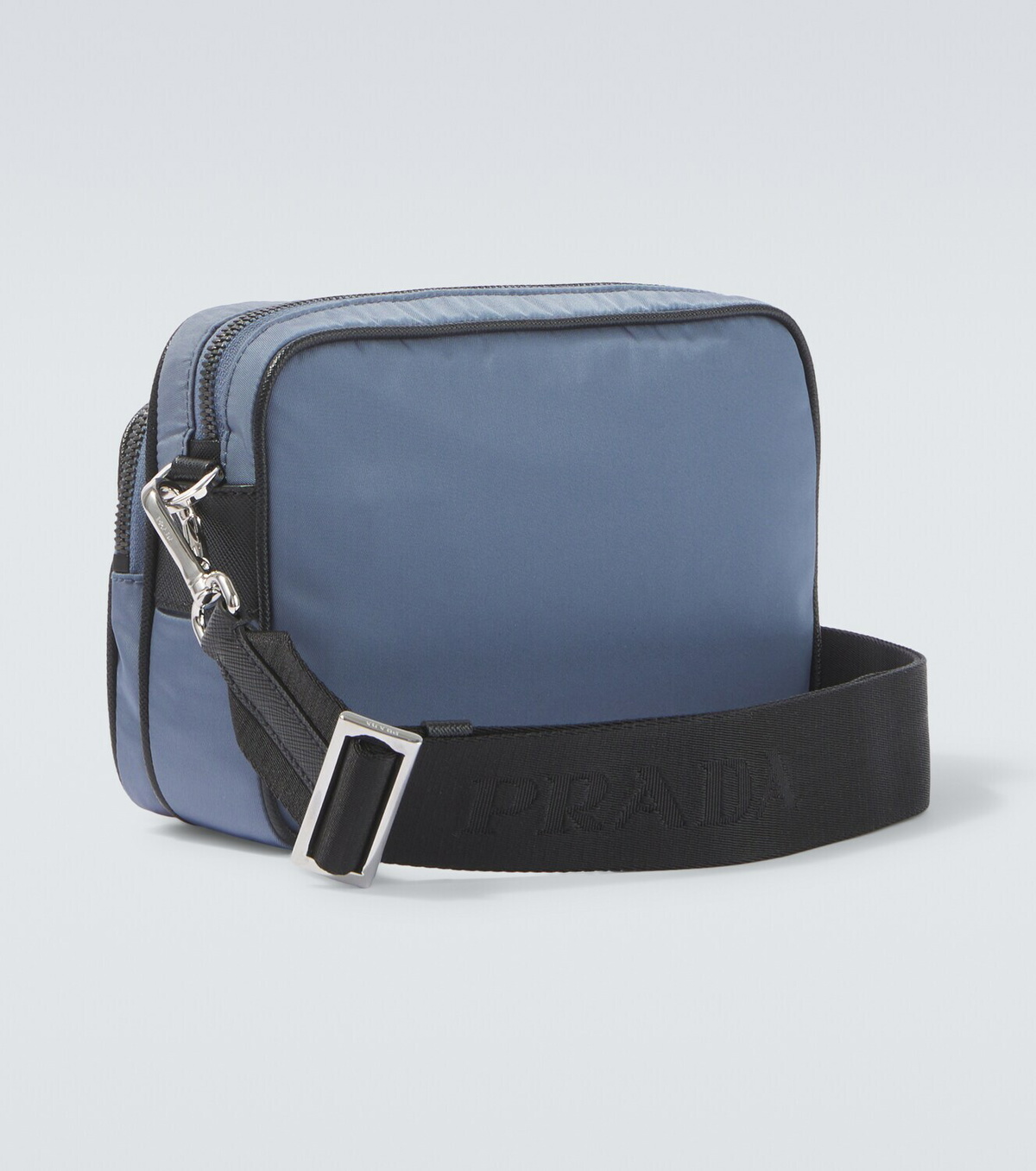 Prada Re-Nylon leather-trimmed shoulder bag