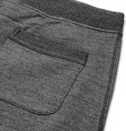 Orlebar Brown - Beagi Slim-Fit Tapered Mélange Cotton and Wool-Blend Sweatpants - Gray