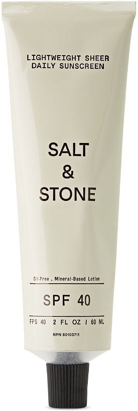 Photo: Salt & Stone Lightweight Sheer Daily Sunscreen SPF 40, 2 oz