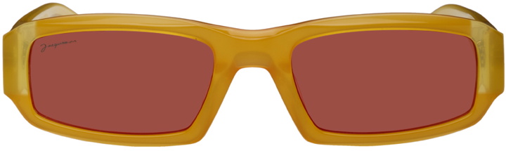 Photo: Jacquemus Orange 'Les Lunettes Altù' Sunglasses