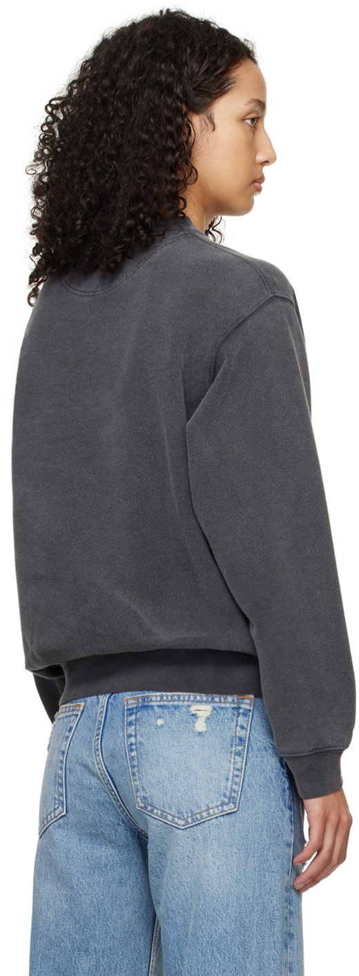 ANINE BING Black Ramona 'Los Angeles' Sweatshirt