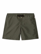 Orlebar Brown - Bulldog Straight-Leg Mid-Length Recycled Swim Shorts - Green