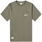 Vans Men's Vault x WTAPS T-Shirt in Smokey Olive