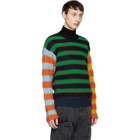 Kenzo Multicolor Striped Memento Turtleneck