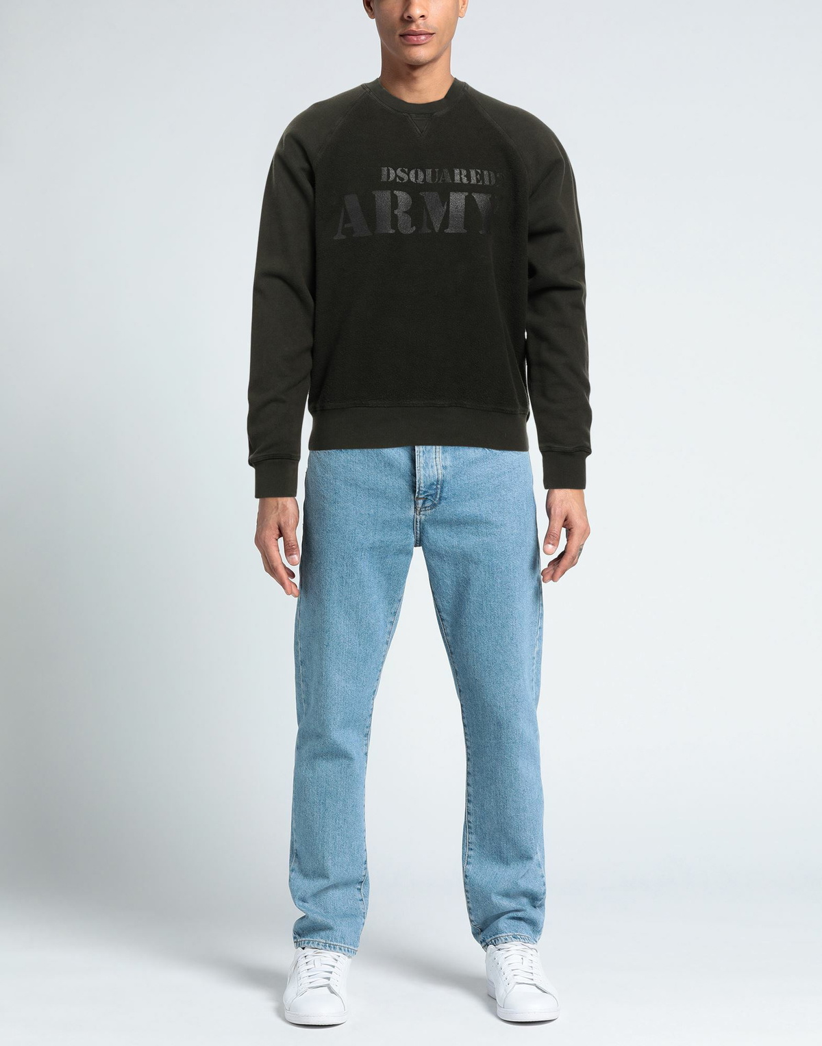Dsquared2 Mens Sweatshirt in Dark green