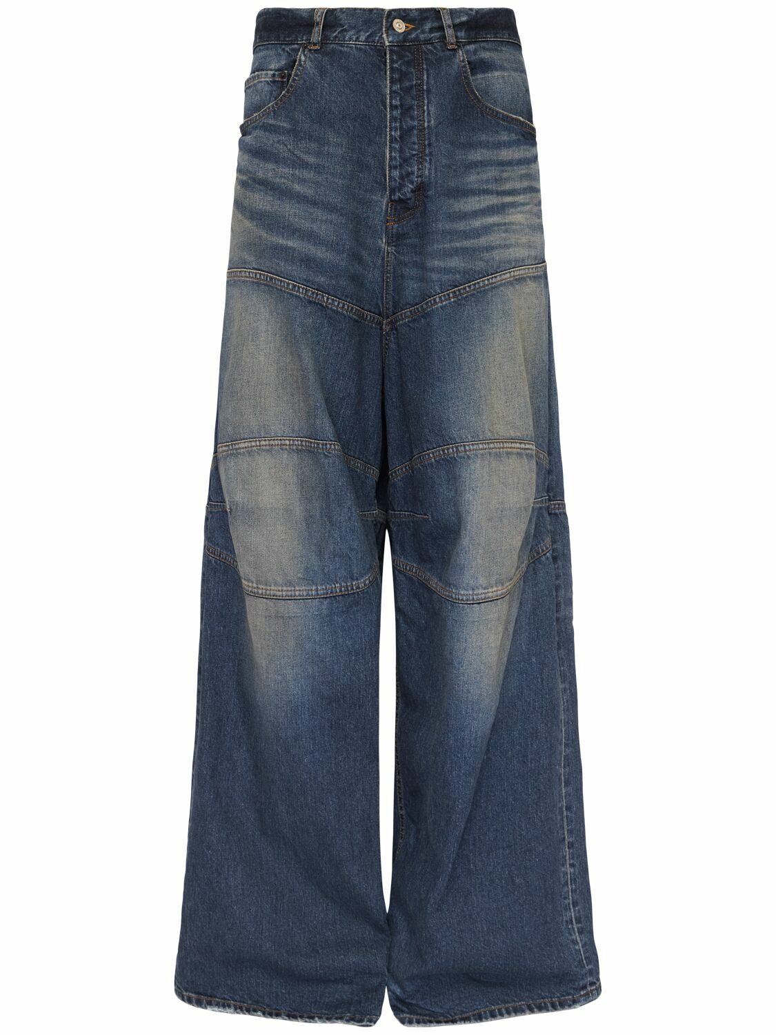 【送料&関税込】Balenciaga Cotton Denim Jeans BALENCIAGA Cotton Denim Baggy Jeans Balenciaga