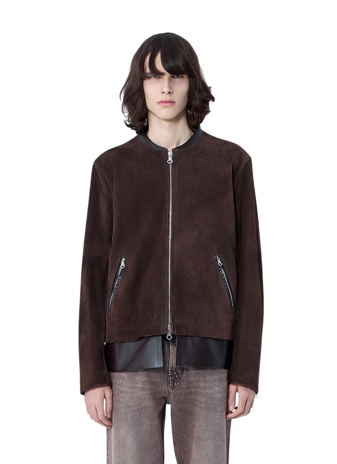 Our Legacy - Glyptodon Faux Fur and Suede-Trimmed Shell Jacket