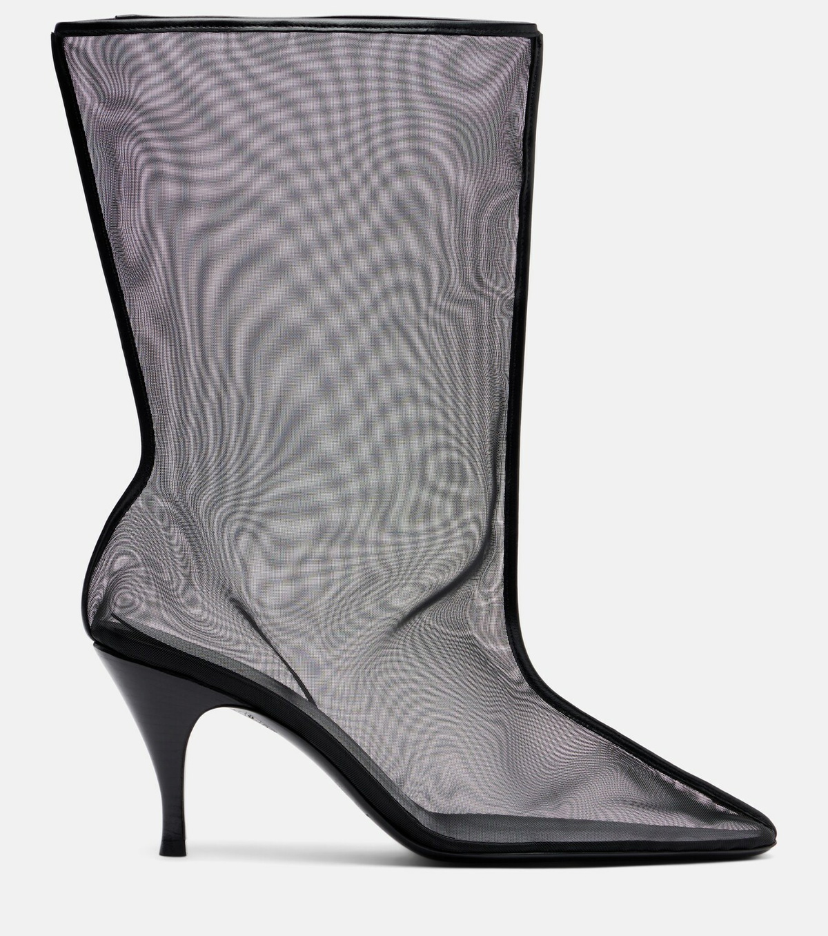 Herbert Levine Drawing A Blank 85 mesh mid-calf boots
