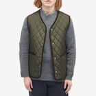 Burberry Men's Quilted Gilet in Shale