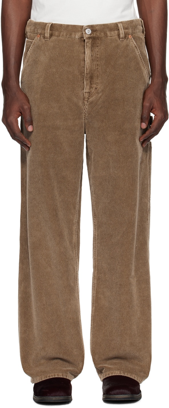 Photo: OUR LEGACY Brown Joiner Trousers