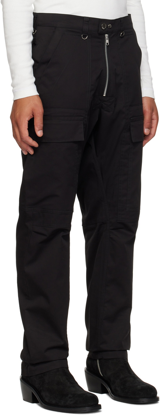 Parnell Mooney Black Work Cargo Pants