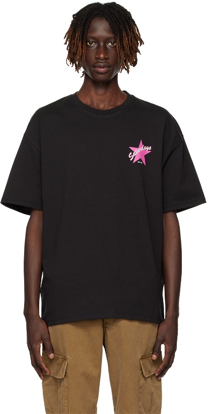 Photo: Saturdays NYC Black 'Saturdays Star' T-Shirt