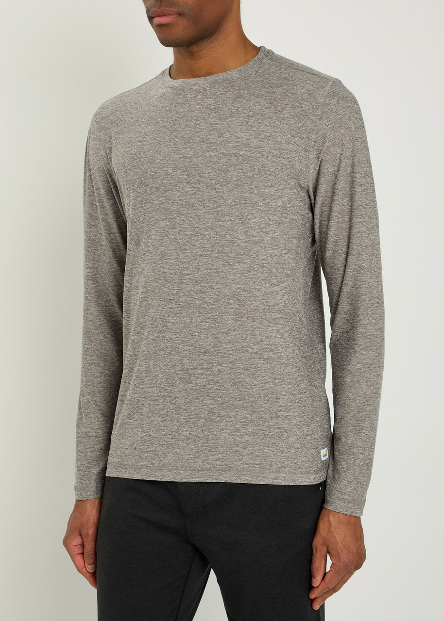 Vuori Strato Tech Jersey T-shirt Grey