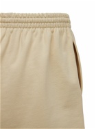 BALENCIAGA - Logo Embroidery Cotton Sweat Shorts