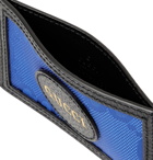 GUCCI - GG Off The Grid Monogrammed Leather-Trimmed ECONYL Cardholder - Blue