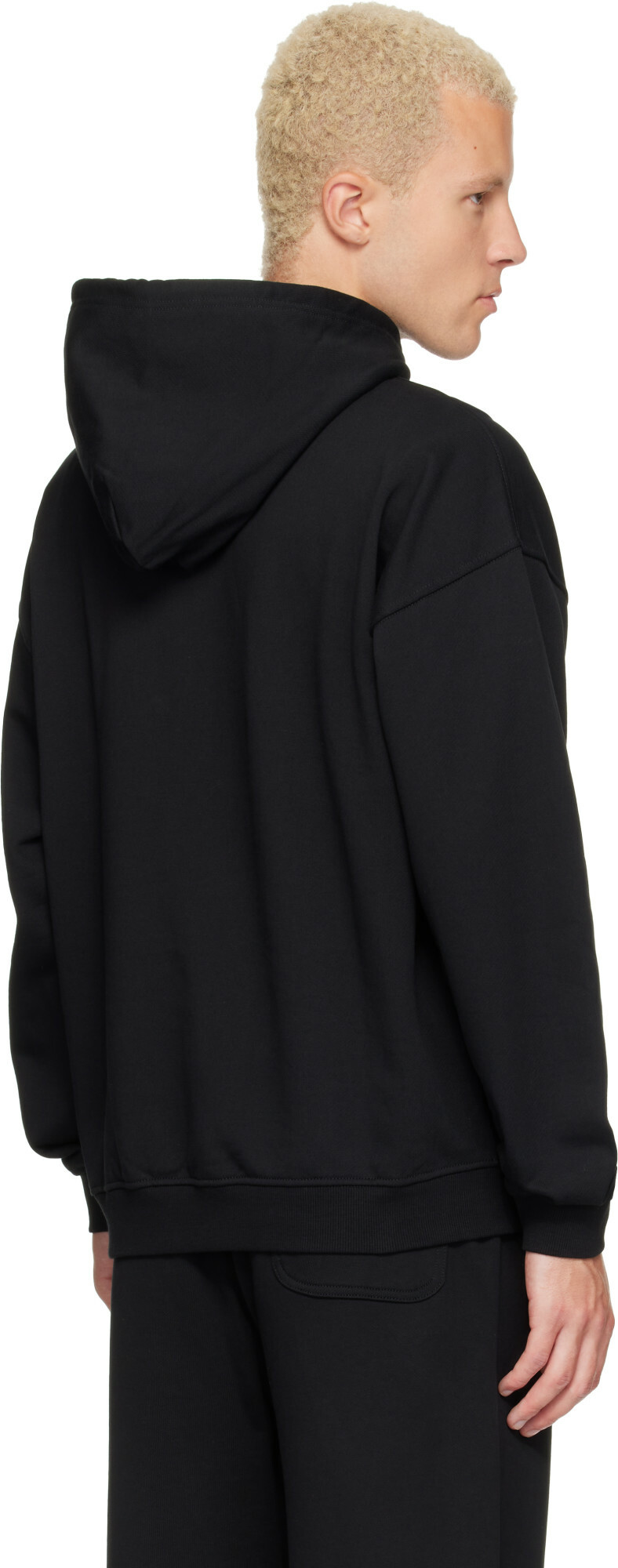 Diesel Black Relaxed Fit Hoodie