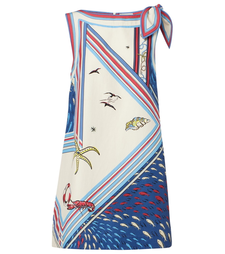 knee length dresses for ladies Alemais Oceane Silk Shirtdress in Blue (TS) – Hampden Clothing