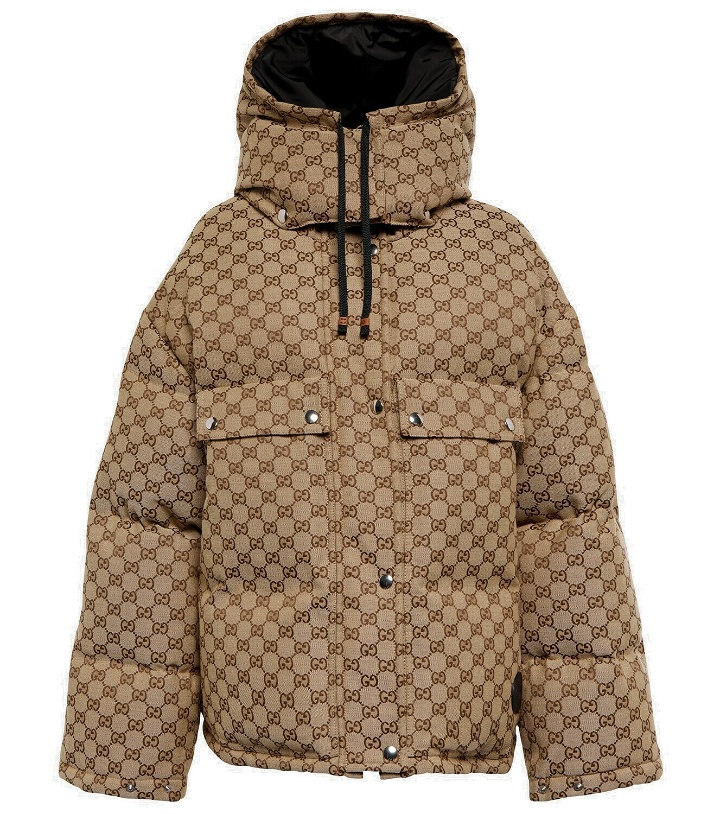 Photo: Gucci - GG canvas puffer down jacket