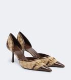 Gucci Savoy GG canvas pumps
