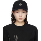 Rick Owens Moncler + Rick Owens Black Baseball Hat