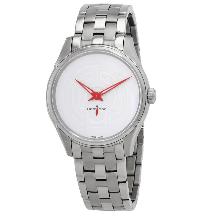 Photo: Hamilton Jazzmaster Thinline Special Edition Quartz White Dial Unisex Watch H38421110