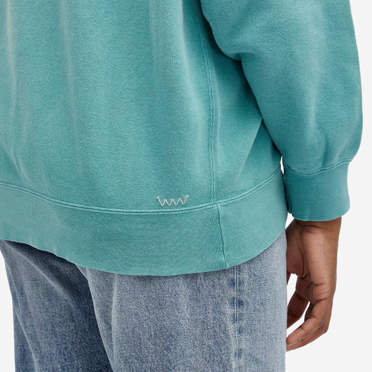 Visvim Women's Amplus Hoodie in Light Green