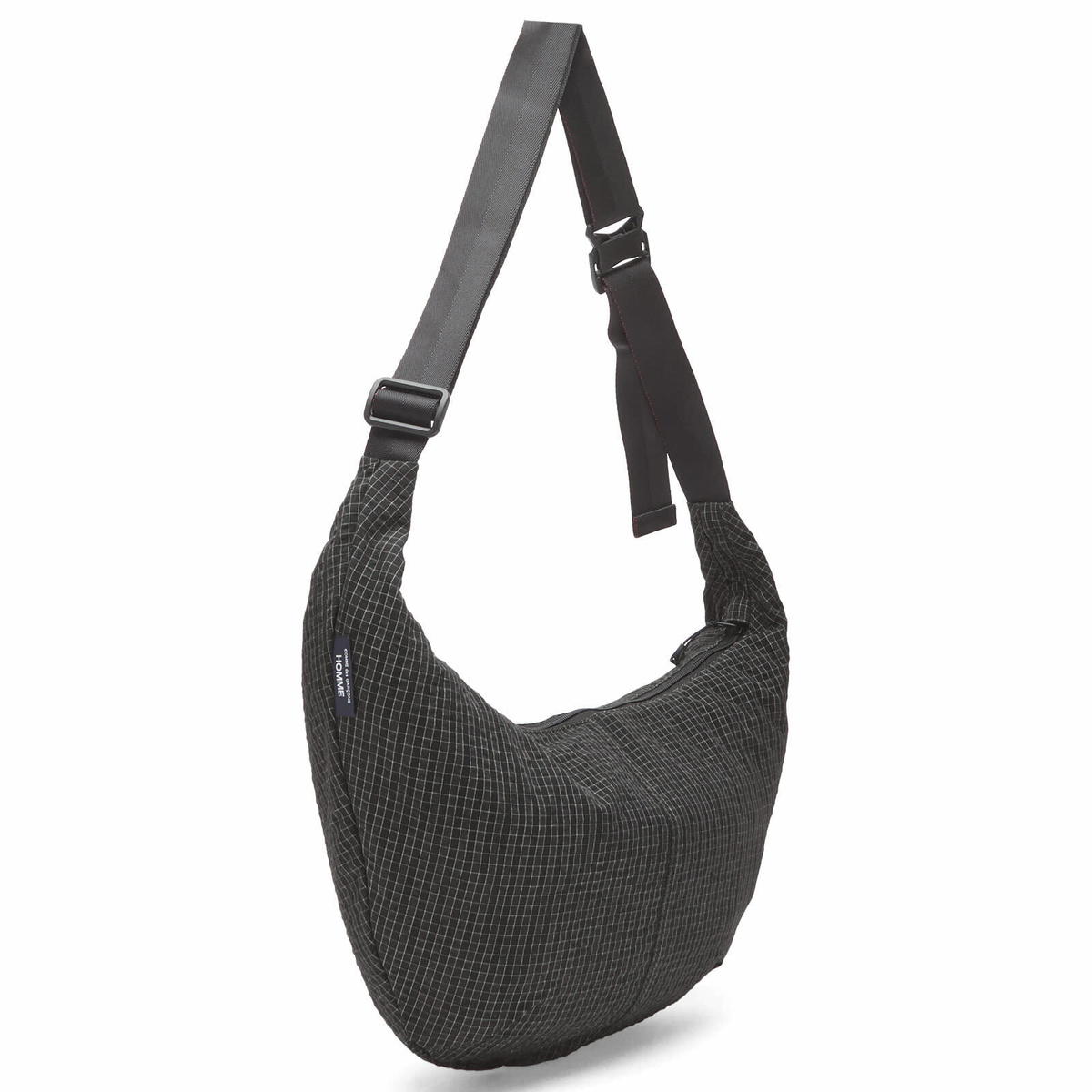 Comme des Garçons Homme Men's Shoulder Bag in Black/White 