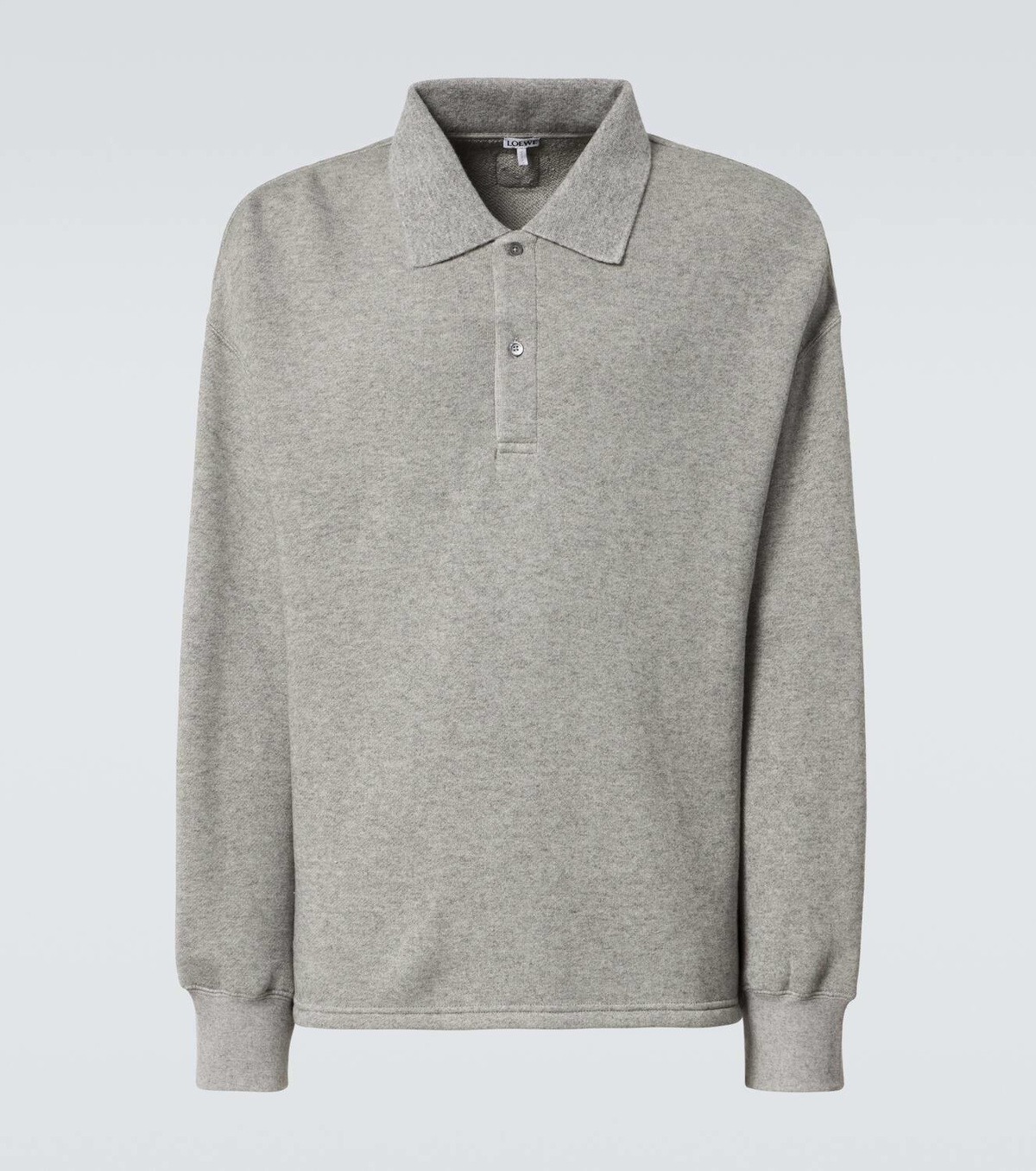 Loewe Cotton and cashmere polo sweater Loewe