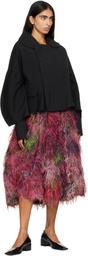 Comme des Garçons Comme des Garçons Black Wool Tropical Jacket