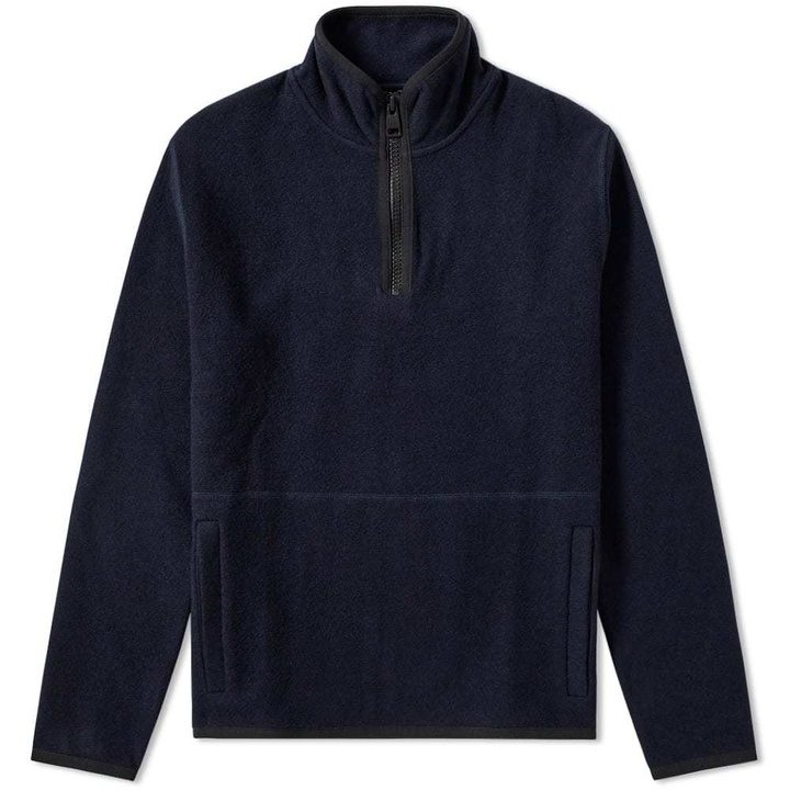 Photo: AMI Half Zip Sweat Navy