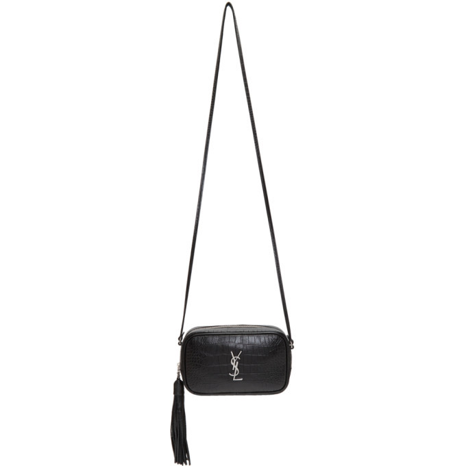 Ysl croc camera online bag