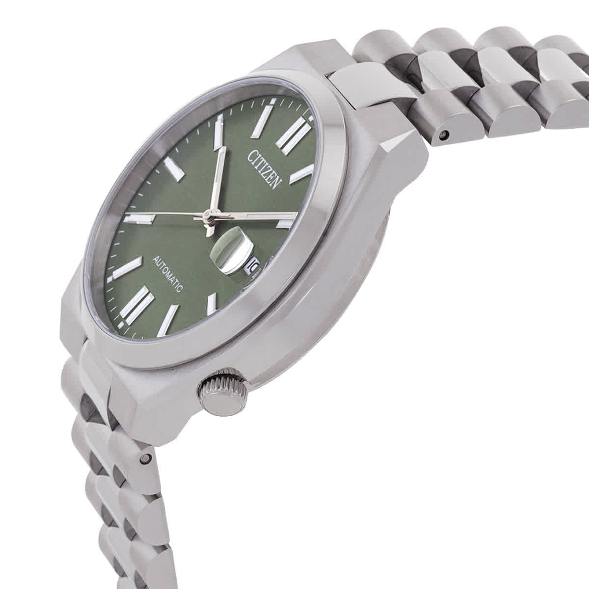 Citizen Tsuyosa Automatic Peaceful Green Dial Mens Watch NJ0158-89Z