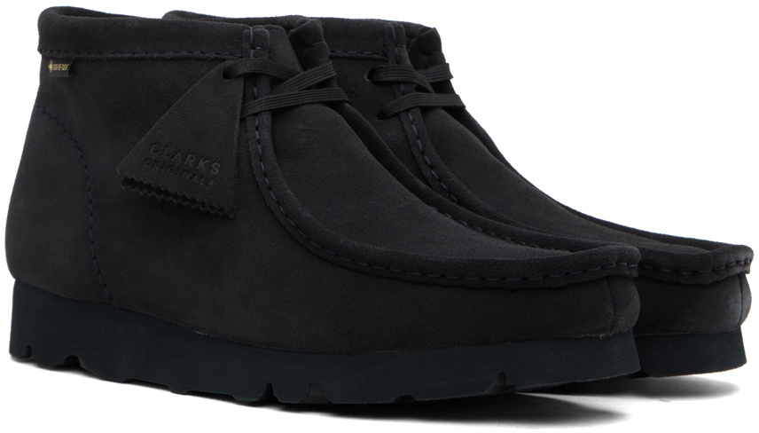 Clarks Originals Navy Beams Edition Wallabee Boots Clarks Originals