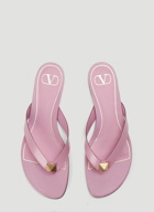 Roman Stud Sandals in Pink
