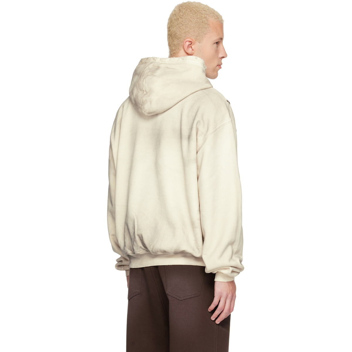 Satoshi Nakamoto Off-White Necklace Hoodie