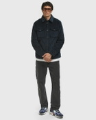 WOOLRICH CORDUROY ALASKAN SHIRT JACKET Blue Mens Overshirt