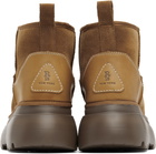 R13 Tan Chunky Shearling Boots