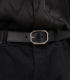 Saint Laurent - Frame leather belt