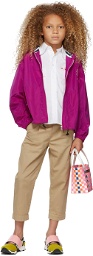 Marni Kids Pink Hoodie Jacket