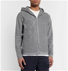 Hamilton and Hare - Cotton-Terry Zip-Up Hoodie - Gray