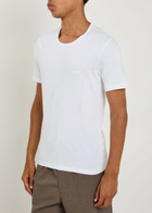 Boss Classic Logo-embroidered Cotton T-shirt set of Three White