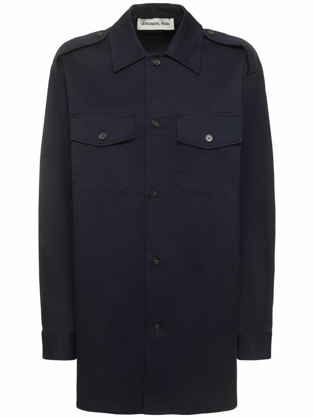 Photo: DESIGNERS REMIX Dylan Organic Cotton Blend Long Jacket
