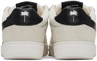 Palm Angels White & Black Palm Beach University Sneakers