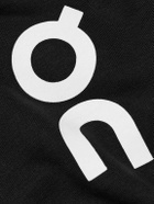 ON - Club Logo-Print Organic Cotton-Blend Jersey Sweatshirt - Black