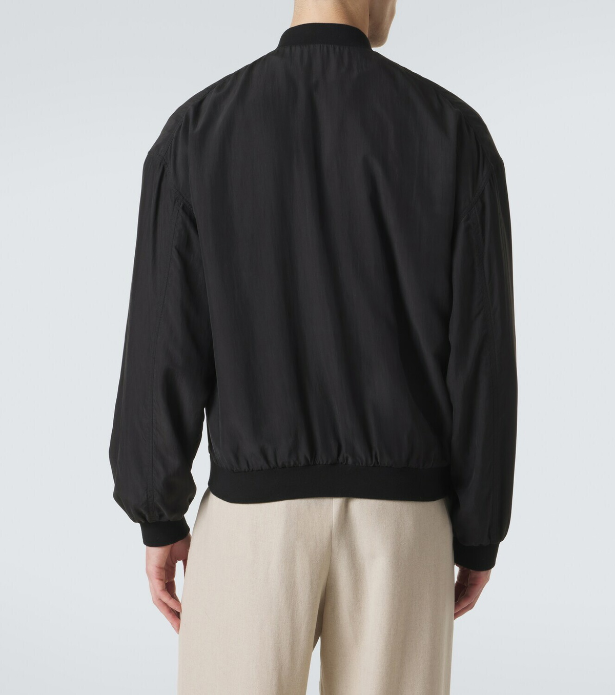 The Row Orianel silk jacket