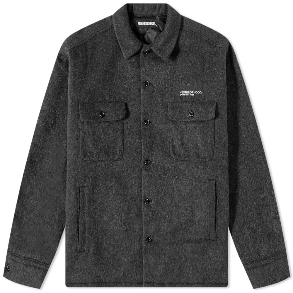 Neighborhood CPO Long Sleeve Work Shirt Jacket Neighborhood